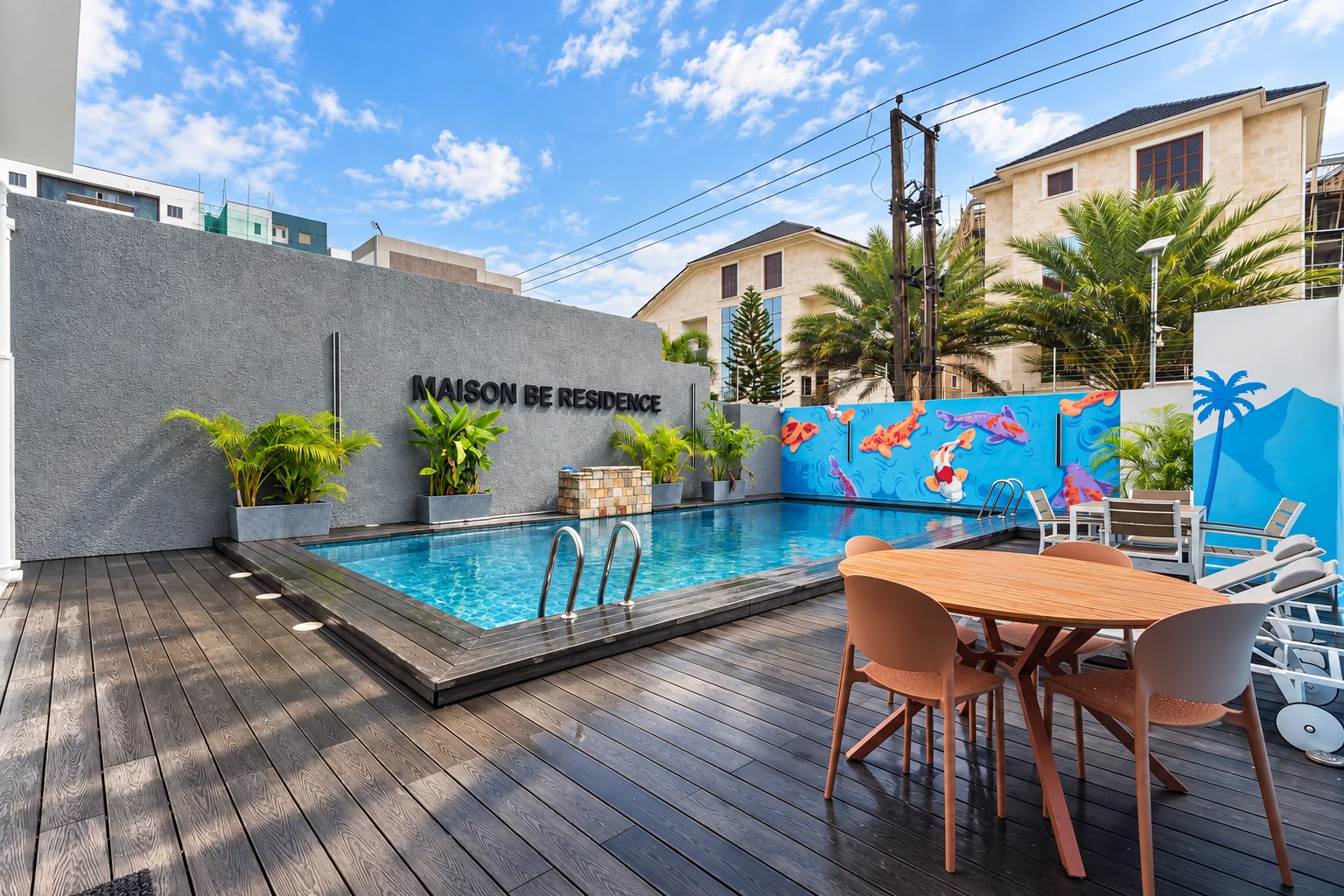 Poolside Hours at Maison Be